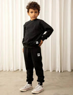Mini Rodini - Панталони - Basic Black Sweatpants - Love|Labels