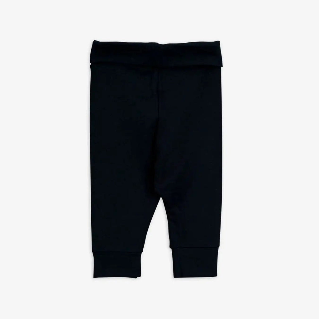 Mini Rodini - Клинове - Black Basic Baby Leggings - Love|Labels