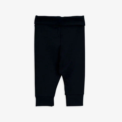 Mini Rodini - Клинове - Black Basic Baby Leggings - Love|Labels