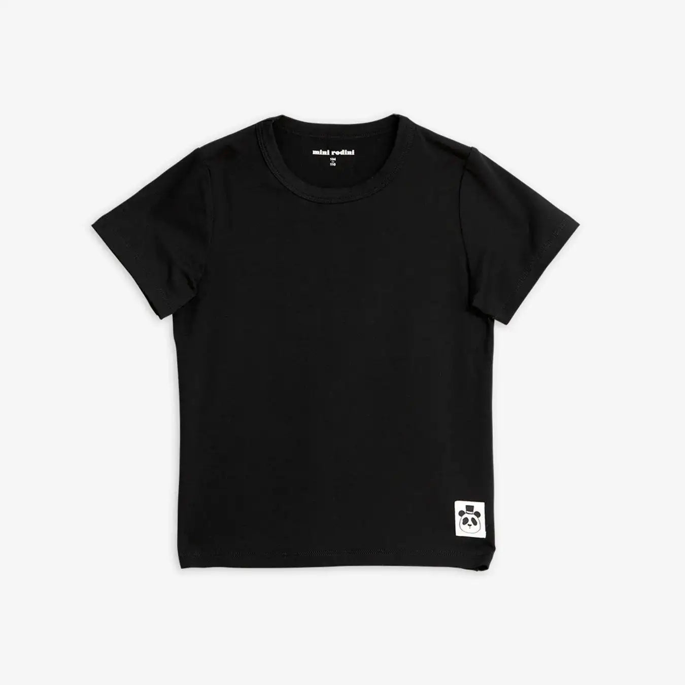 Mini Rodini - Тениски - Black Basic T-Shirt - Love|Labels