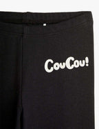 Mini Rodini - Клинове - Black CouCou Leggings - Love|Labels