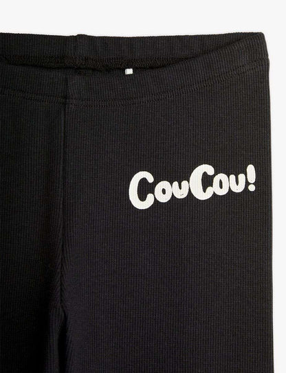 Mini Rodini - Клинове - Black CouCou Leggings - Love|Labels