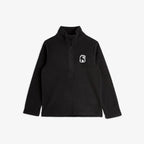 Mini Rodini - Блузи - Black Microfleece Top - Love|Labels