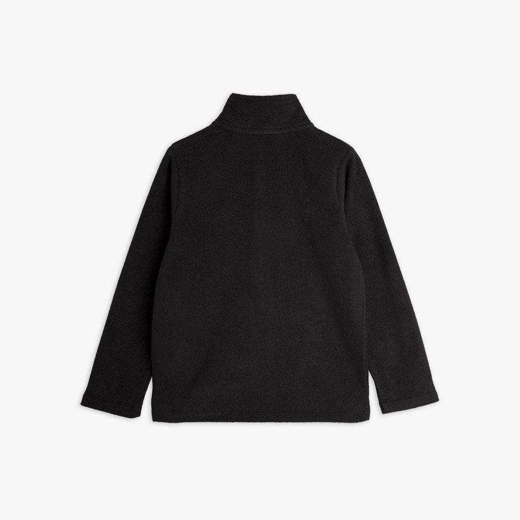 Mini Rodini - Блузи - Black Microfleece Top - Love|Labels