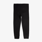 Mini Rodini - Панталони - Black Microfleece Trousers - Love|Labels