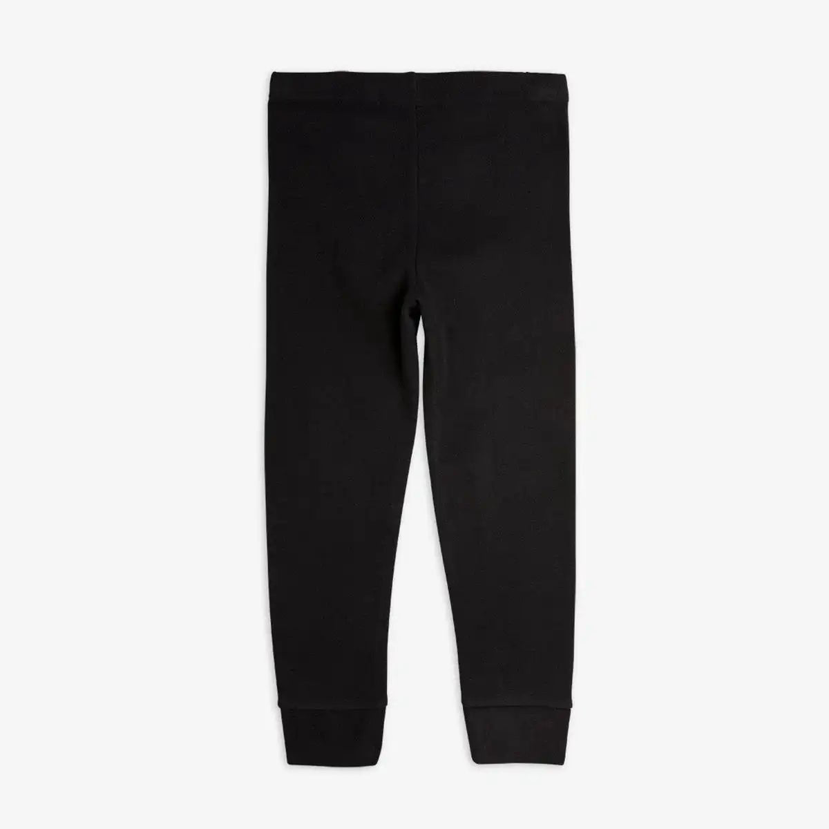 Mini Rodini - Панталони - Black Microfleece Trousers - Love|Labels