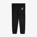 Mini Rodini - Панталони - Black Microfleece Trousers - Love|Labels