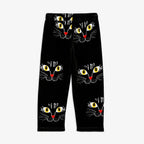 Mini Rodini - Панталони - Cat Face Velour Sweatpants - Love|Labels