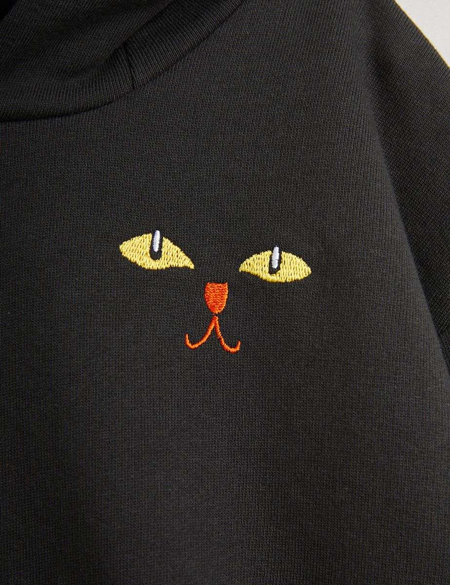 Mini Rodini - Блузи - Cat Hoodie With Ears - Love|Labels