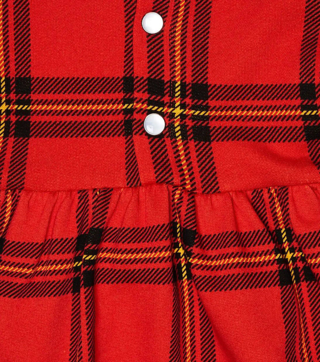 Mini Rodini - Рокли - Check Red Dress - Love|Labels