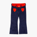 Mini Rodini - Панталони - Corduroy Trousers Blue - Love|Labels