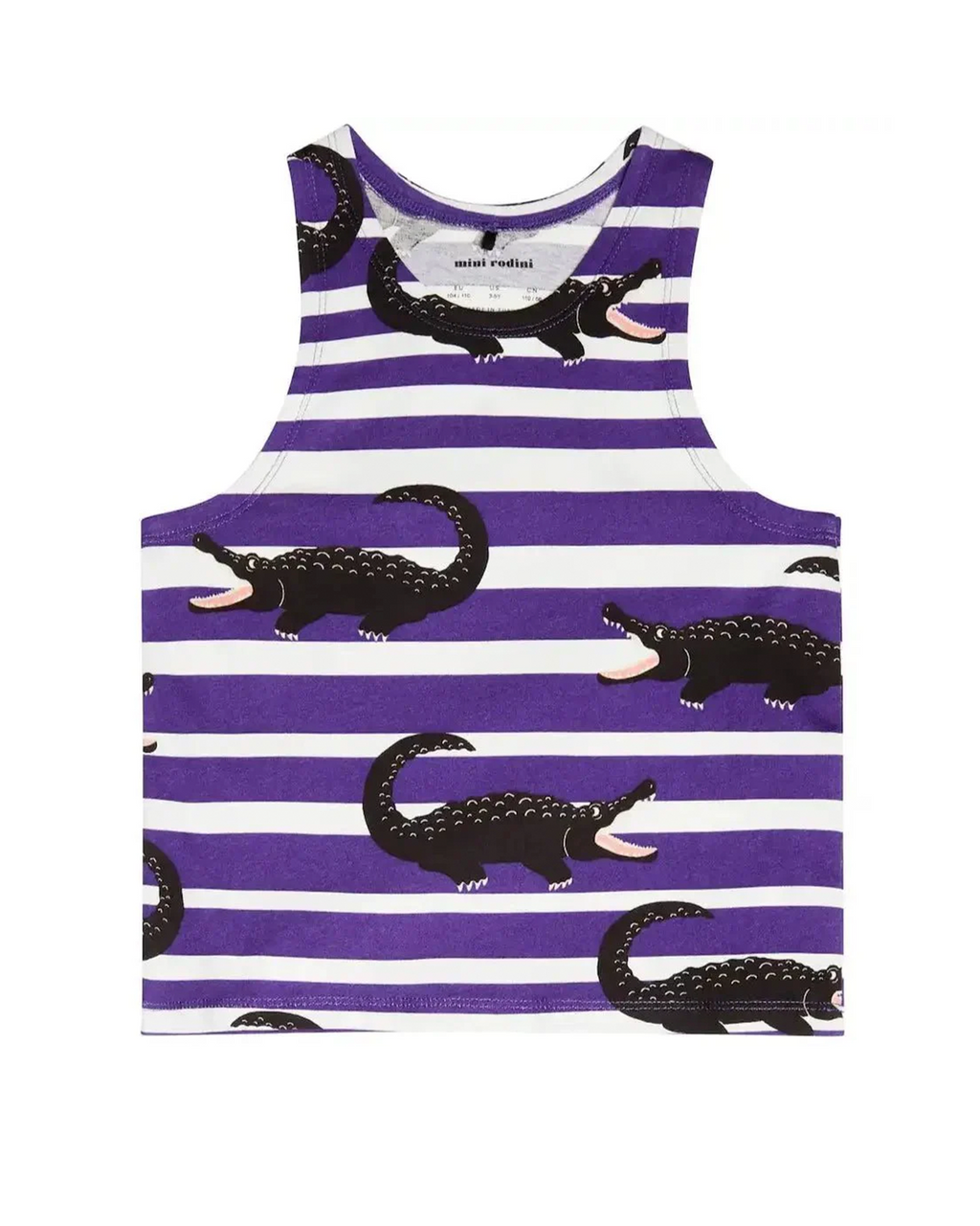 Crocodile Tank Top Purple