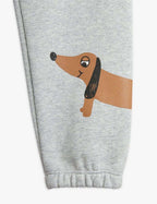 Mini Rodini - Панталони - Dog Grey Sweatpants - Love|Labels