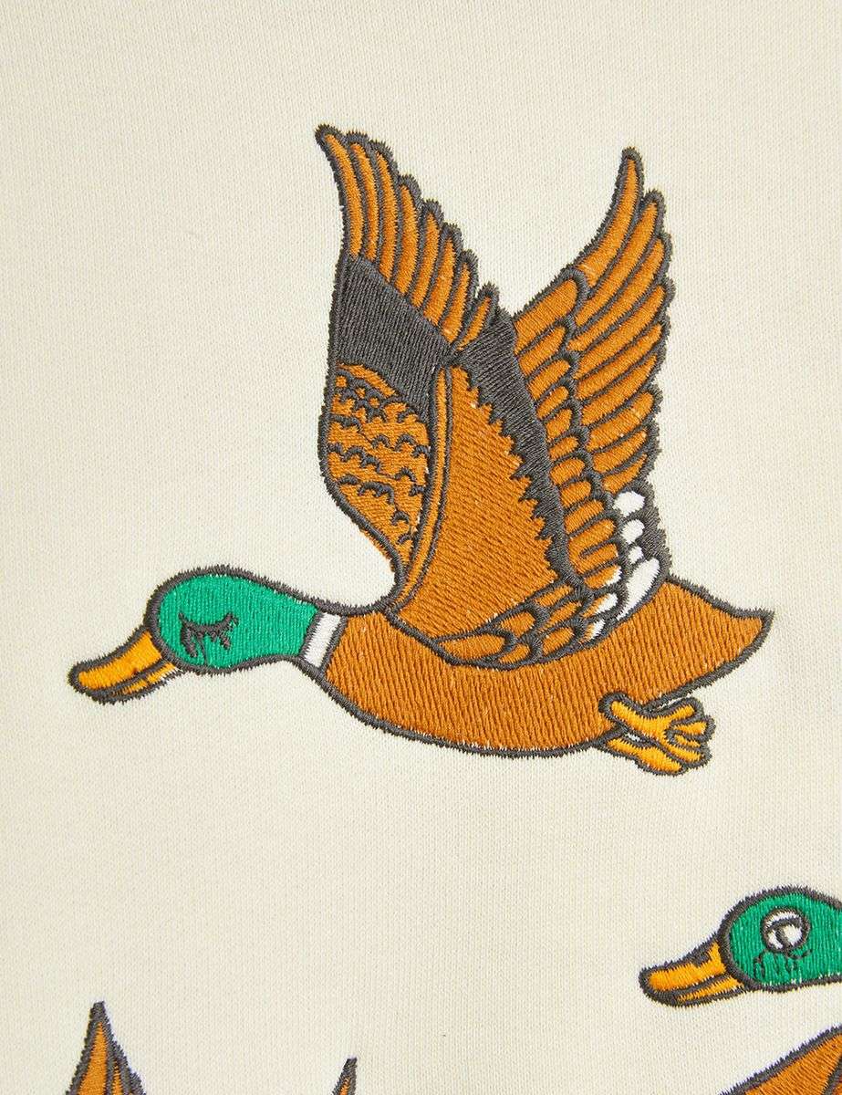 Mini Rodini - Блузи - Ducks Embroidered Sweatshirt - Love|Labels