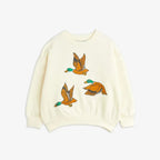 Mini Rodini - Блузи - Ducks Embroidered Sweatshirt - Love|Labels