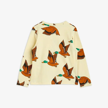 Mini Rodini - Блузи - Ducks Long Sleeve T-Shirt - Love|Labels