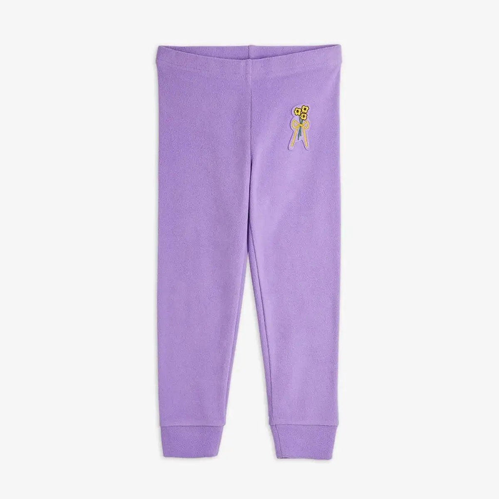 Mini Rodini - Панталони - Flowers Microfleece Trousers - Love|Labels