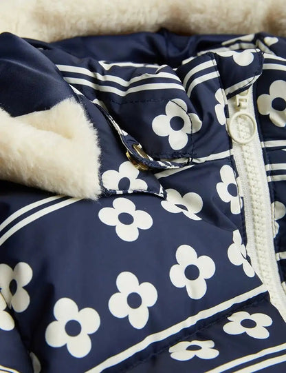 Mini Rodini - Якета - Flowers Puffer Jacket - Love|Labels