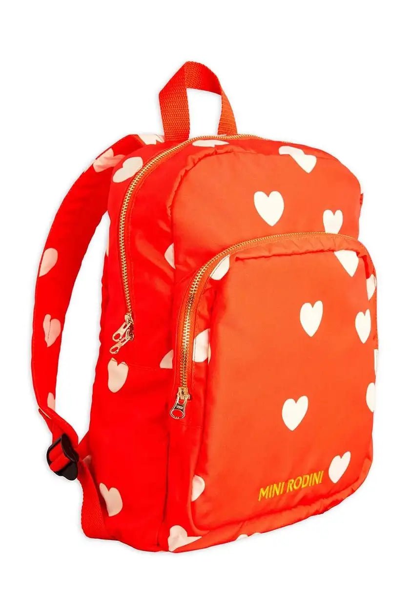 Mini Rodini - Аксесоари - Чанти - Heart - Print Backpack - Love|Labels