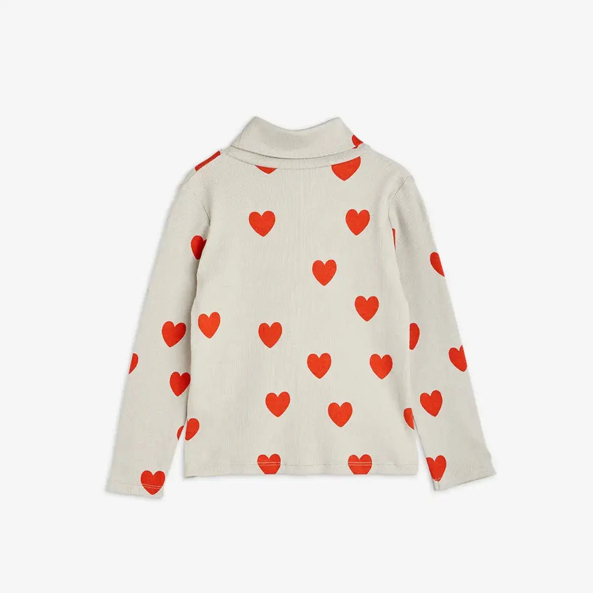 Mini Rodini - Блузи - Hearts Grey LS Tee - Love|Labels