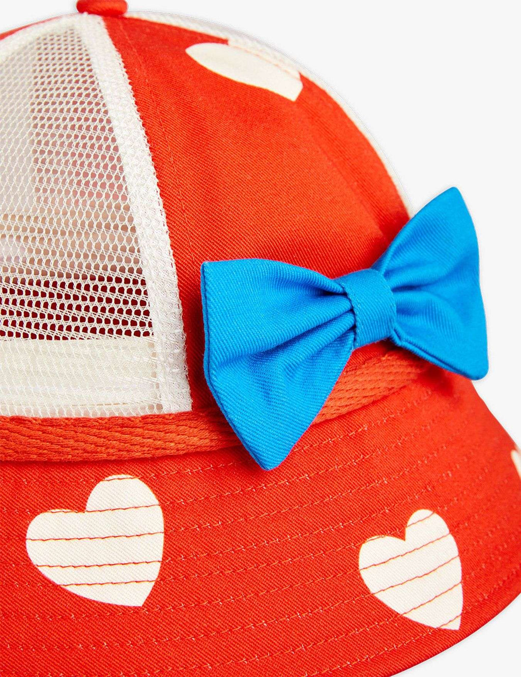 Mini Rodini - Аксесоари - Шапки - Hearts Sun Hat - Love|Labels