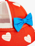 Mini Rodini - Аксесоари - Шапки - Hearts Sun Hat - Love|Labels