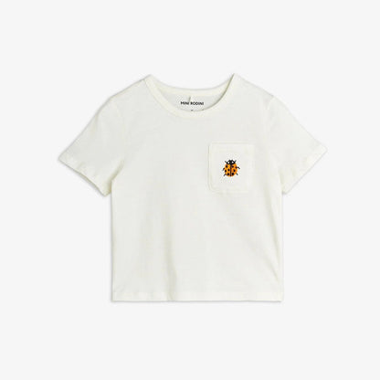 Mini Rodini - Тениски - Ladybug Pocket T-Shirt - Love|Labels