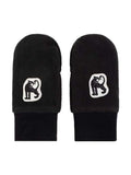 Mini Rodini - Аксесоари - Други - Logo - Patch Recycled Mittens - Love|Labels