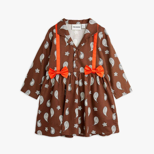 Mini Rodini - Рокли - Paisley Woven Dress - Love|Labels