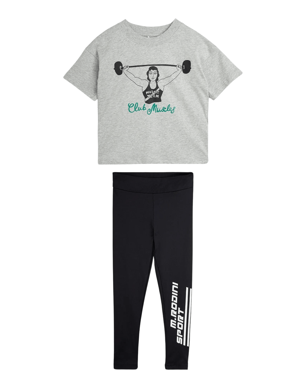 Mini Rodini - Клинове - Sport Quickdry Leggings - Love|Labels