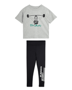Mini Rodini - Клинове - Sport Quickdry Leggings - Love|Labels