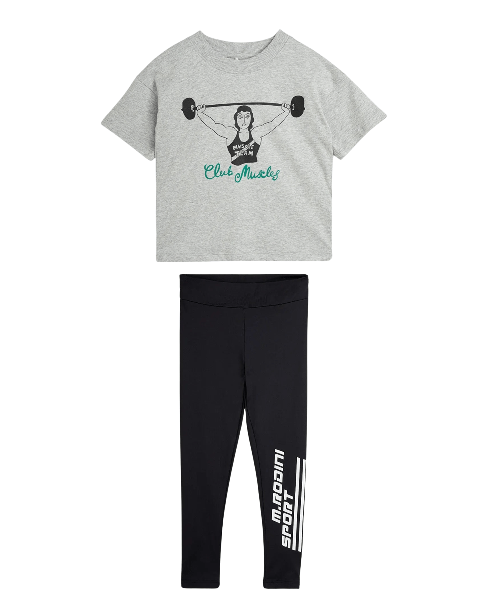 Mini Rodini - Клинове - Sport Quickdry Leggings - Love|Labels