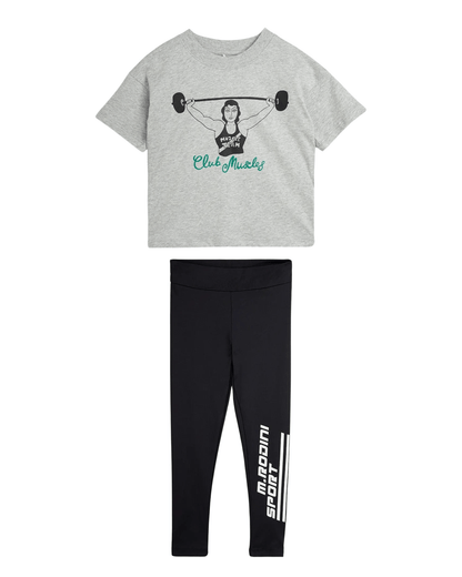 Mini Rodini - Клинове - Sport Quickdry Leggings - Love|Labels