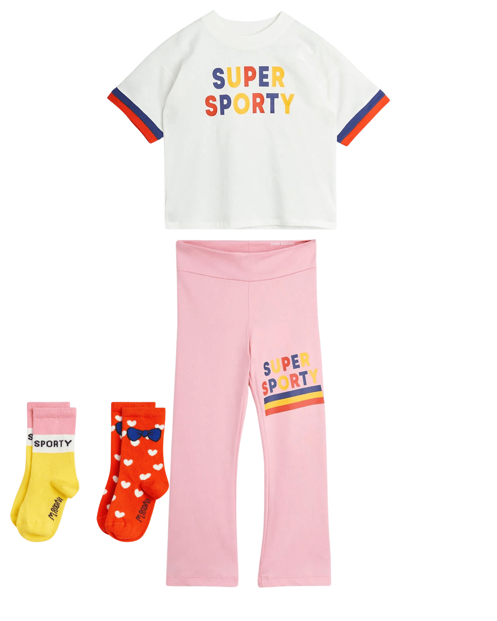 Mini Rodini - Тениски - Super Sporty T-Shirt - Love|Labels