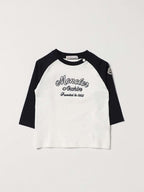 MONCLER - Блузи - Blue&White T-Shirt - Love|Labels
