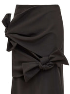 MSGM - Black Knots Skirt - Love|Labels