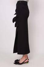MSGM - Black Knots Skirt - Love|Labels