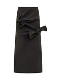 MSGM - Black Knots Skirt - Love|Labels