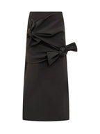MSGM - Black Knots Skirt - Love|Labels