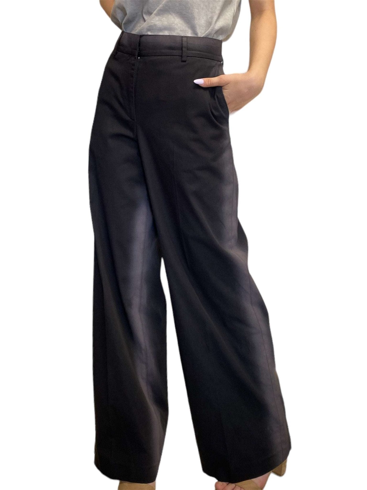 MSGM - Панталони - Black Ombre Trousers - Love|Labels
