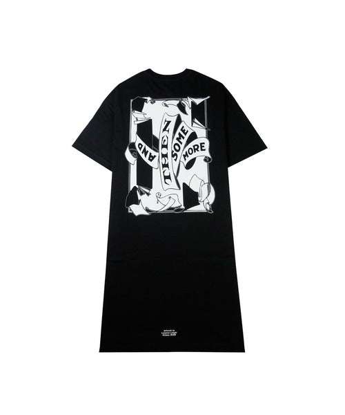 MSGM - Рокли - Black Printed Dress - Love|Labels