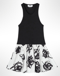 MSGM - Рокли - Black Roses Tank Dress - Love|Labels