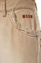 MSGM - Панталони - Bull Cotton Pants - Love|Labels