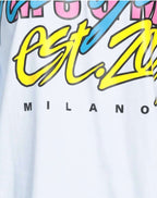 MSGM - Тениски - Colorful - Print Logo T-Shirt - Love|Labels