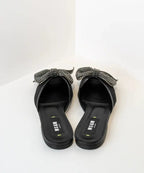 MSGM - Обувки - Crystal Embellished Bow Mules - Love|Labels