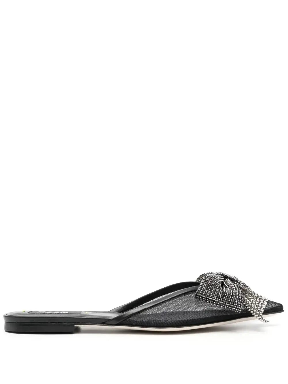 MSGM - Обувки - Crystal Embellished Bow Mules - Love|Labels