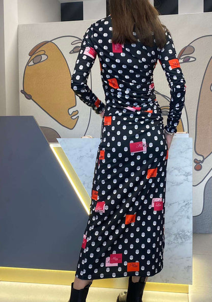 MSGM - Dots Print Dress - Love|Labels
