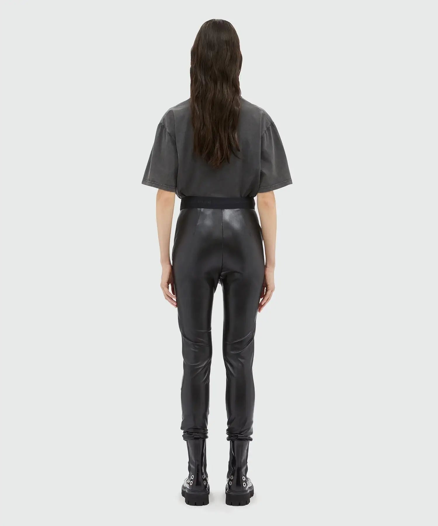 MSGM - Клинове - Faux - Leather Leggings - Love|Labels