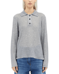 MSGM - Блузи - Glitter Polo Shirt - Love|Labels