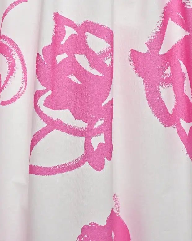 MSGM - Поли - Graphic Roses Midi Skirt - Love|Labels